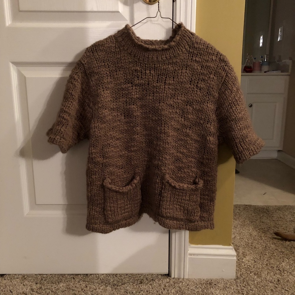 Vintage Tan Sweeter